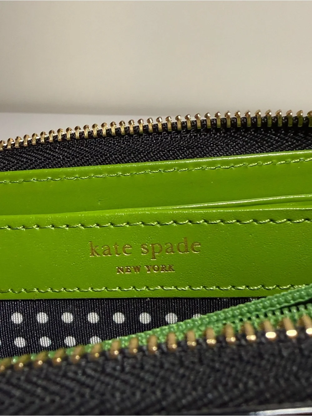 kate spade compact green